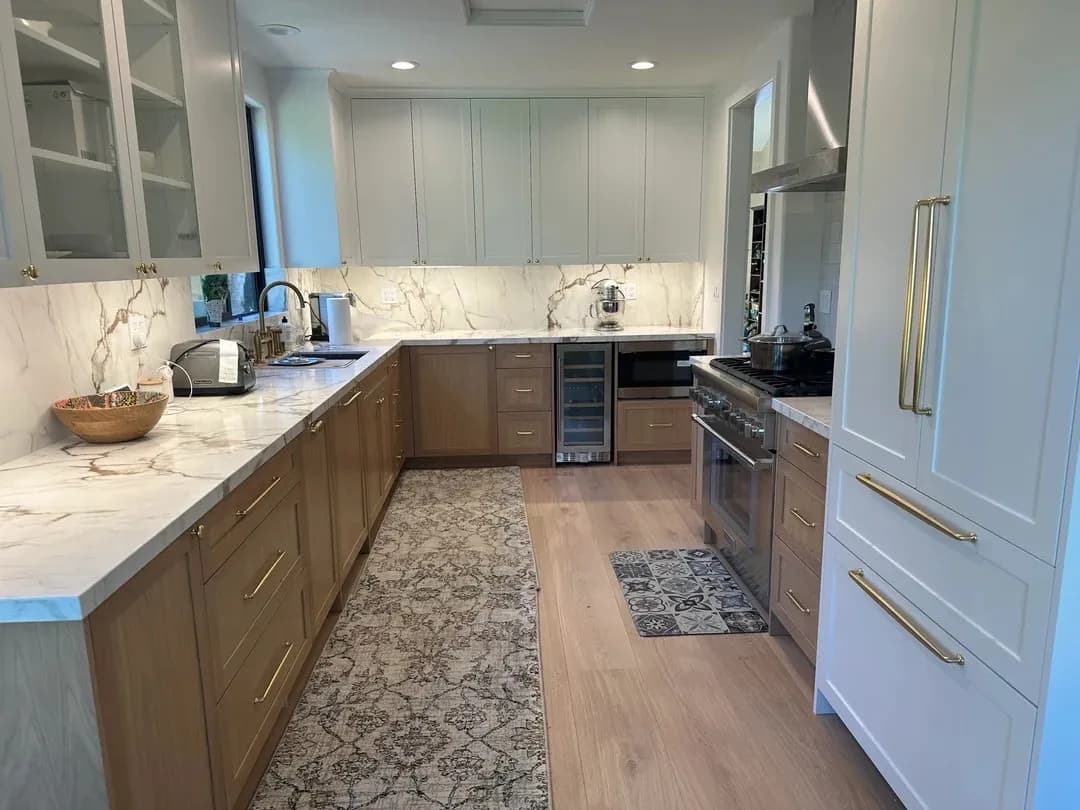 Beautiful kitchen renovation by BRIO Construction