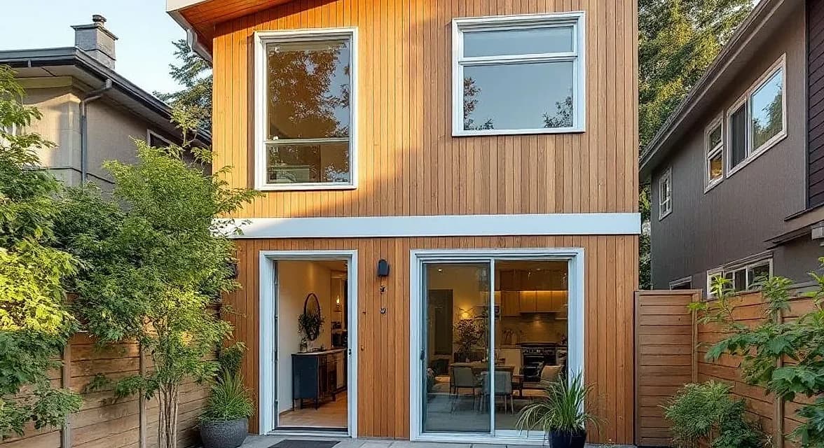 Laneway house in Dunbar