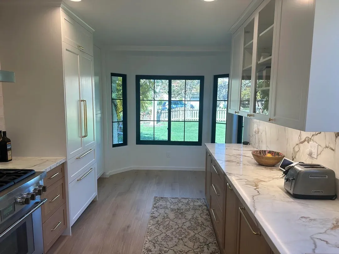 North Vancouver kitchen layout after renovation